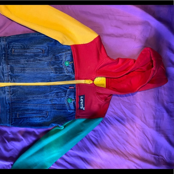 Levi X Crayola Denim Jacket Boy 